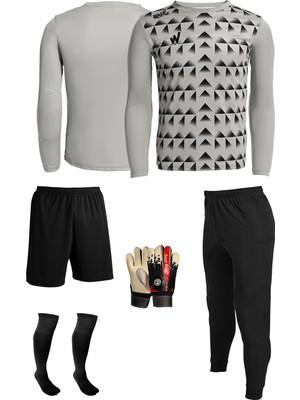 Wallzon Kaleci Forma,eşofman,şort,eldiven,çorap Casillas Model 5'li Set