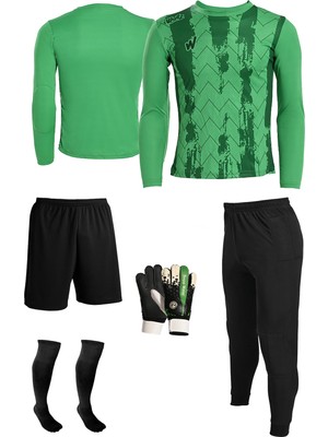 Wallzon Kaleci Forma,eşofman,şort,eldiven,çorap Neuer Model 5'li Set