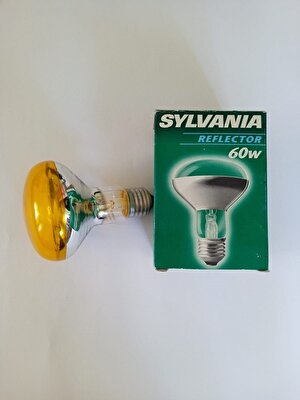 Karahisar Kuluçka Sylvania Infradet Isıtıcı Ampül R80 Sarı 60W 240 V (E27)