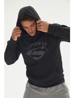 June Superman Lisanslı Sweatshirt