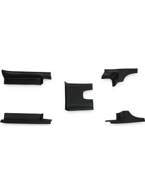 Omsa Dacia Duster Halı Koruma Iç Kenar Plastiği 5 Parça 2018 ve Sonrası