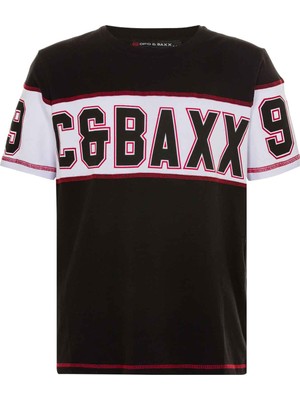 Cipo & Baxx BT104 Siyah Basic Çocuk Tişört