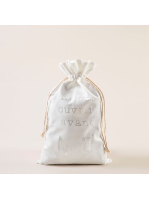 Chakra Maro Dekoratif Kese M Beyaz/gümüş