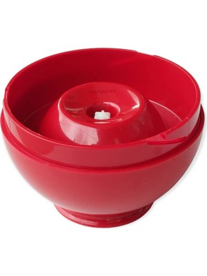 Parmis Arzum Uyumlu AR168 Magus Blender Doğrayıcı Hazne Kapağı Kırmızı