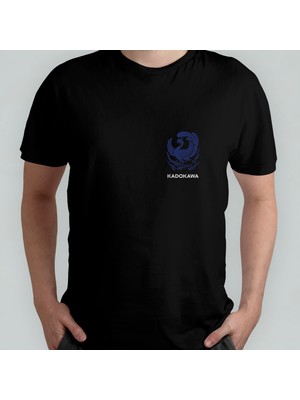 Pixxa Anime %100 Pamuklu Bisiklet Yaka T-Shirt Model - 7