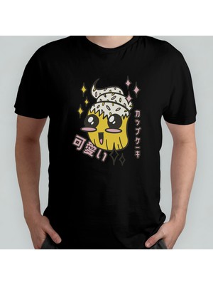 Pixxa Anime %100 Pamuklu Bisiklet Yaka T-Shirt Model - 16