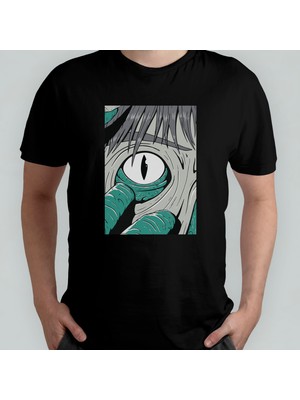 Pixxa Anime %100 Pamuklu Bisiklet Yaka T-Shirt Model - 29