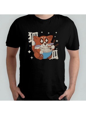 Pixxa Anime %100 Pamuklu Bisiklet Yaka T-Shirt Model - 26