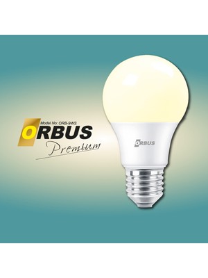 Orbus Premium LED Orb-9WS SARI IŞIK E27 840Lm