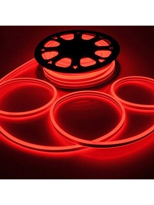 Ack 220V IP65 Neon Hortum Led Kırmızı
