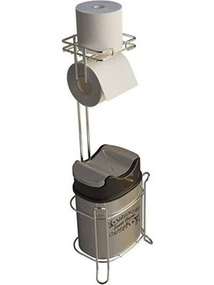 TEKNO Tekno-Tel Yutan Kapak Çöp Kovalı Ayaklı Kağıtlık MG98