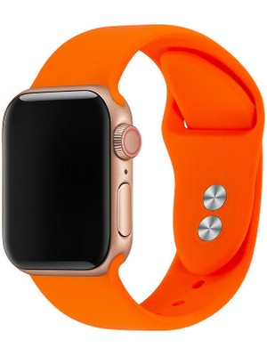 HappyCase M/l Beden Apple Watch 2 3 4 5 6 7 Uyumlu Se  42 mm Klasik Silikon Kordon