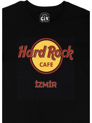 Cix Hard Rock Cafe Izmir Siyah Tişört