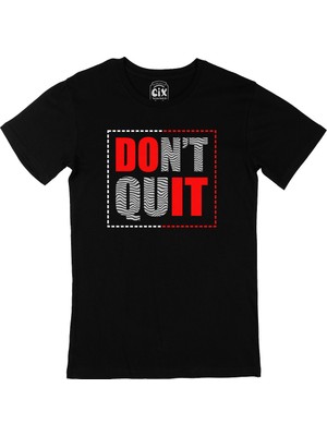 Cix Dont Quit Siyah Tişört