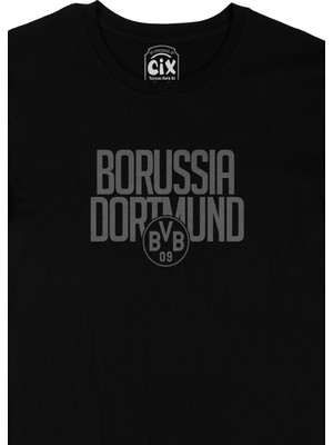 Cix Borussian Dortmund Bvb Siyah Tişört