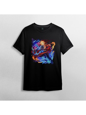 Pixxa Fullmetal Alchemist %100 Pamuklu Bisiklet Yaka T-Shirt Model - 5