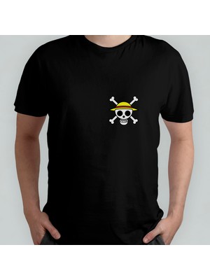 Pixxa One Piece %100 Pamuklu Bisiklet Yaka T-Shirt Model - 3