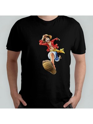 Pixxa One Piece %100 Pamuklu Bisiklet Yaka T-Shirt Model - 5