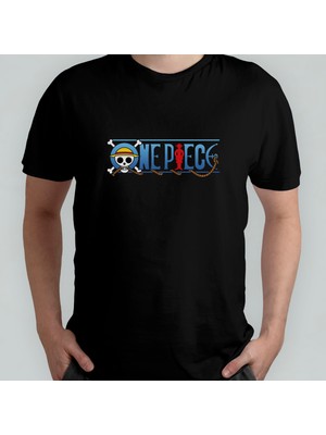 Pixxa One Piece %100 Pamuklu Bisiklet Yaka T-Shirt Model - 1