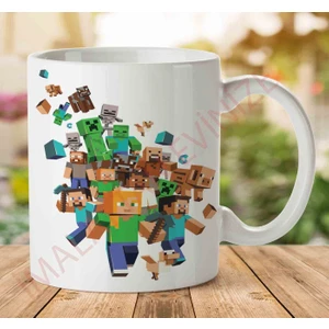 Art Hediye En Çok Satılan Minecraft Baskılı Kupa Bardak
