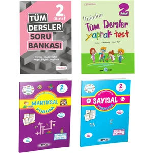 Tudem Yayınları 2. Sınıf Tüm Dersler Soru Bankası Tüm Dersler Yaprak Test Sayısal Yorum Mantıksal