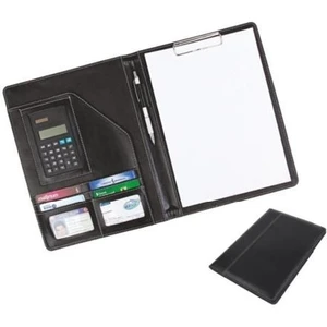 Kapaklı Sekreterlik Suni Deri Hesap Makinalı A4