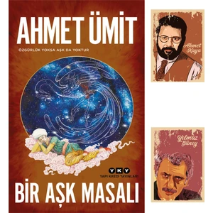 Bir Aşk Masalı Romanı - Ahmet Ümit - - Yılmaz Güney Ahmet Kaya Not defterli seti