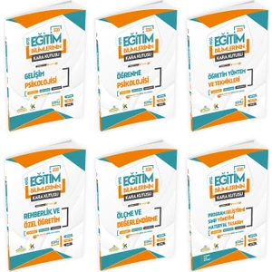 İnformal Yayınları KPSS Eğitim Bilimlerinin Kara Kutusu Konu Özetli Dijital Çözümlü Sor Bankası Altın Paket Set