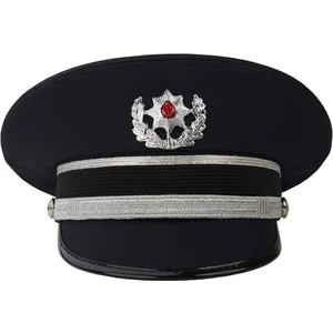 Asker Vadisi Polis Tören Amir/komiser Şapkası (Amir/komiser Tören Kepi)