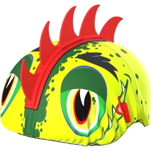 Monster Baskılı Mohawk Dikenli 3D  Snowboard, Kayak, Bisiklet Kask Kılıfı