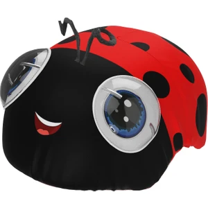 Ladybug Baskılı 3D  Snowboard, Kayak, Bisiklet Kask Kılıfı
