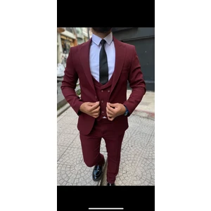 Slimfit  Yelekli  Takım  Elbise