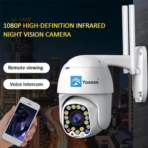 Wifi Kablosuz Ip Kamera 360+ÇİFT ANTEN+1080P Speed Dome Ptz 2mp FULL HD YS-06PLS
