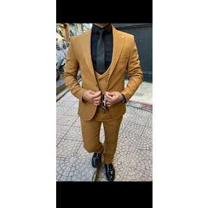 Slimfit  Yelekli  Takım  Elbise