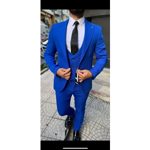 Slimfit  Yelekli  Takım  Elbise