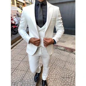 Slimfit  Yelekli  Takım  Elbise