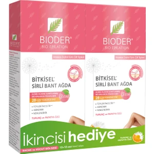Bitkisel Sirli Bant Ağda Hassas Dahil Tüm Cilt Tipleri x