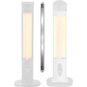 53CM Dikey Soba Camı Ampül CAM+2000W Rezistans Tam Set Kule Tip Infrared Isıtıcı Için Orjinal Tamset