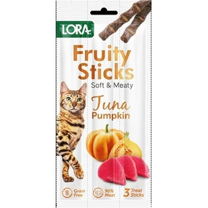 Ton Balıklı Balkabaklı Kedi Stick Ödül 3x5 gr