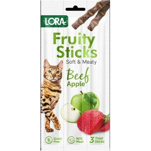 Sığır Etli Elmalı Kedi Stick Ödül 3x5 gr