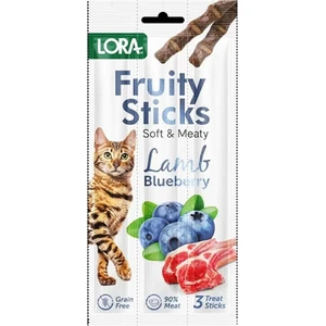Kuzu Etli Yaban Mersinli Kedi Stick Ödül 3x5 gr
