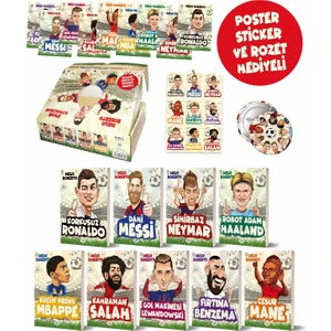 Efsane Futbolcular Kutulu Set (9 Kitap Takım)