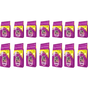 Tavuklu ve Sebzeli Kuru Kedi Maması 300 gr x 14 Adet