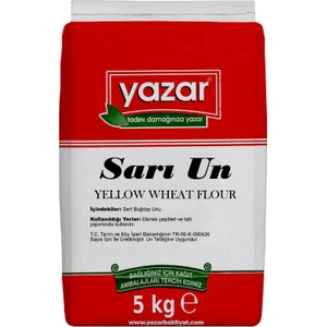 Taş Değirmende Öğütülmüş Sarı Un 5 kg