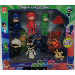 Pj Masks Pj Maskeliler 10'lu Set