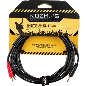 KCL-227-3M Stereo 3,5mm - 2 x RCA  / 3mt Kablo