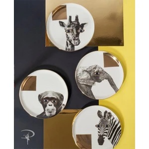 Wild Life Pasta Tabağı 20 Cm 4 Parça