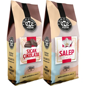 Salep + Sıcak Çikolata 1000 gr x 2