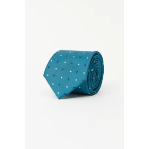 ALTINYILDIZ CLASSICS Erkek Petrol Desenli Kravat