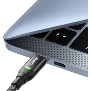 CA-2730 100W Pd Type-C To Type-C Hızlı Şarj ve Data Kablosu 1.2m-Siyah